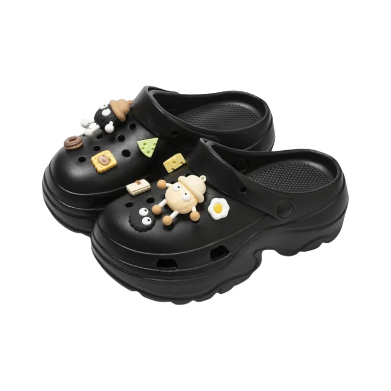 Love Of Wormwood Summer Slip Resistant Students' Eva Squashy And Bouncy Feeling Closed Toe Dormitory Home Slippers-4
