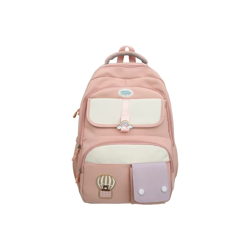 Yalu Nylon Backpack Unisex Multicolor-0