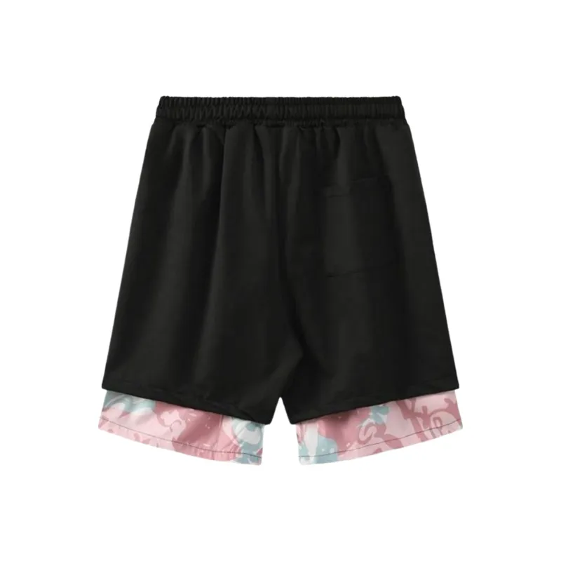 WARNING LIGHT Casual Shorts Unisex-4