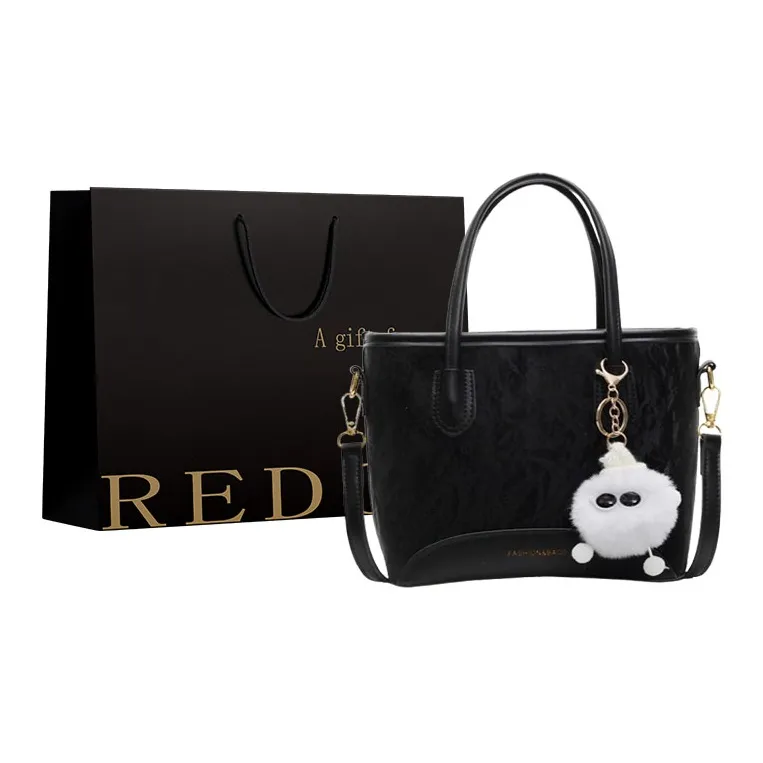 REDOO PU Handbag Women's Ecru/Pink/Silver/Black-6