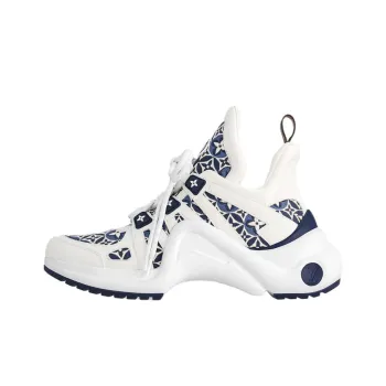 LOUIS VUITTON Archlight Low Top Chunky Sneakers Women's Blue White