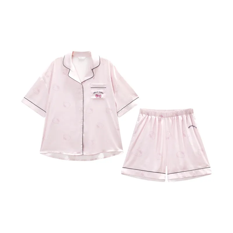GUKOO x Hello Kitty Sanrio Series Pajama Set Women's-0