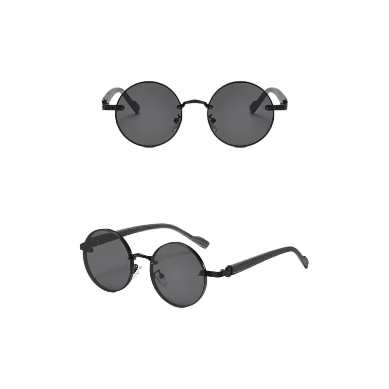 JEANSWEST PC Round Sunglasses Unisex-3