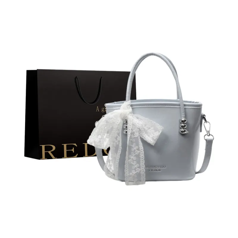 REDOO PU Crossbody Handbag Women's Ecru/Blue/Coffee/Black-2