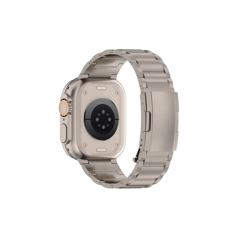KVZUVUU Apple Compatibility Watch Band Metal-1