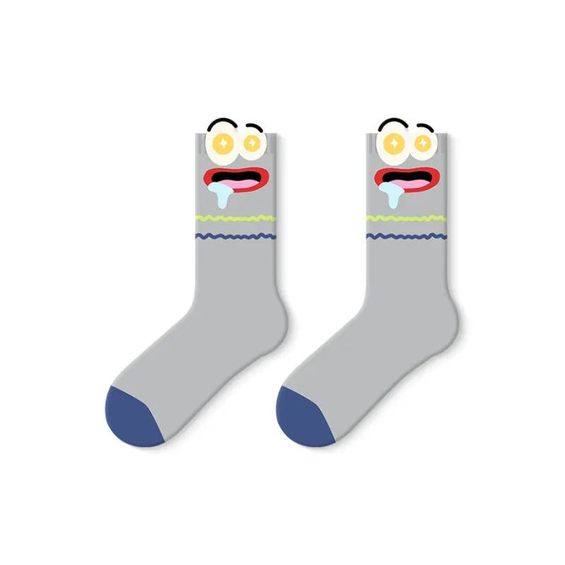 Gentle Welcome Mid Calf Socks Women's 5 Pack-3
