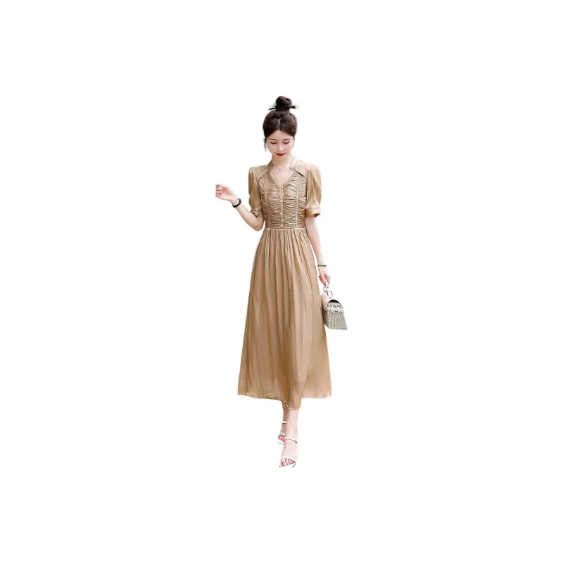 TEME Short Sleeved Dress Women's-4