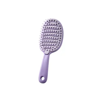 Love Of Wormwood Self Cleaning Rib Comb Hair Brush High Fill Power, Anti Static For High Cranial Top