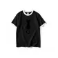 Black with White Edge