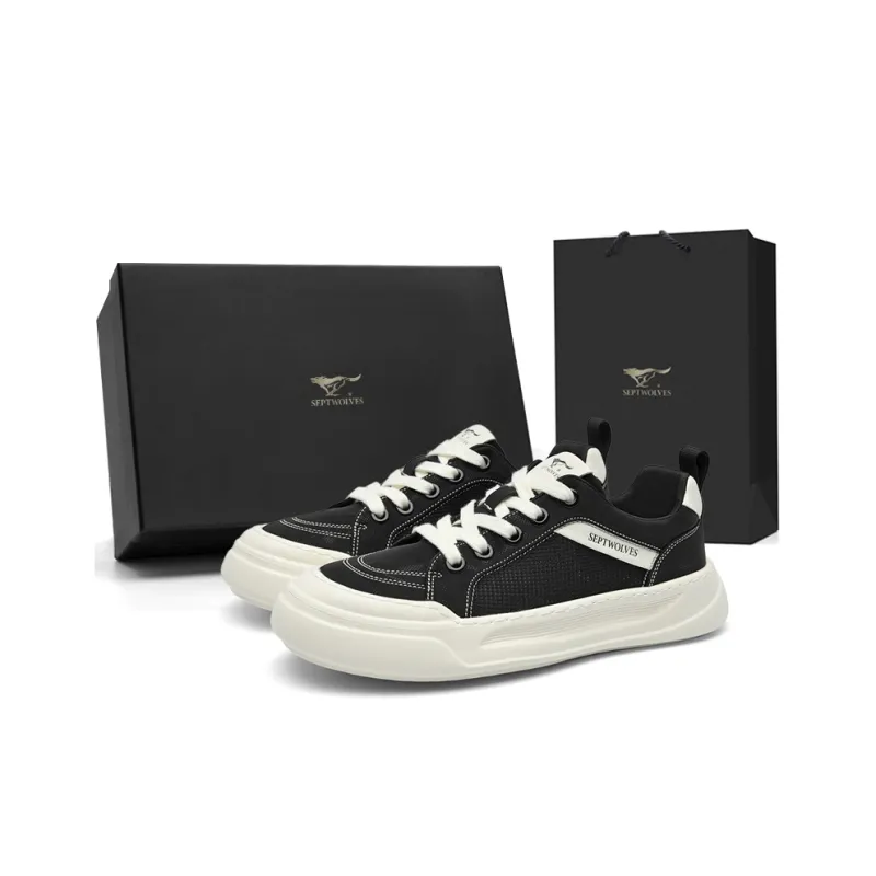 SEPTWOLVES Low Top Skateboard Shoes Men's-0