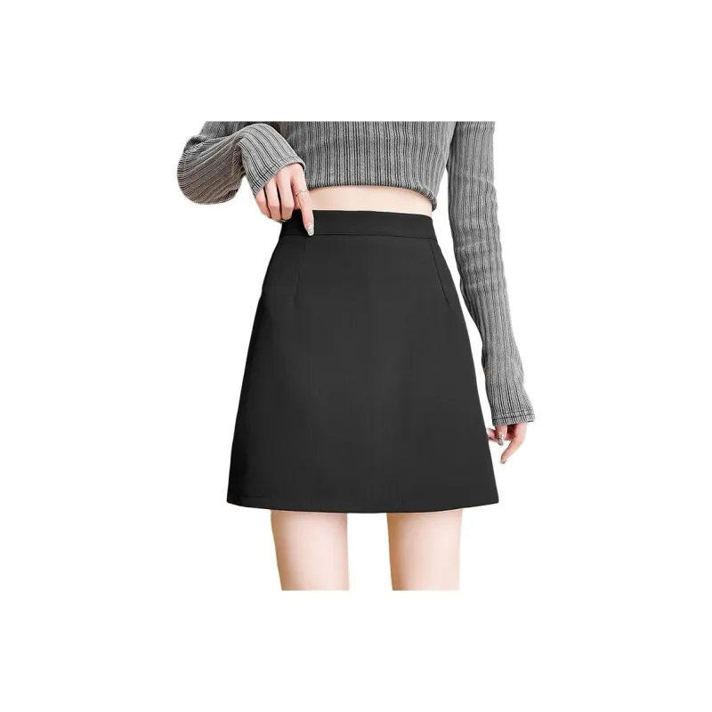 Mu Qingqing Casual Short Skirts Women's-0