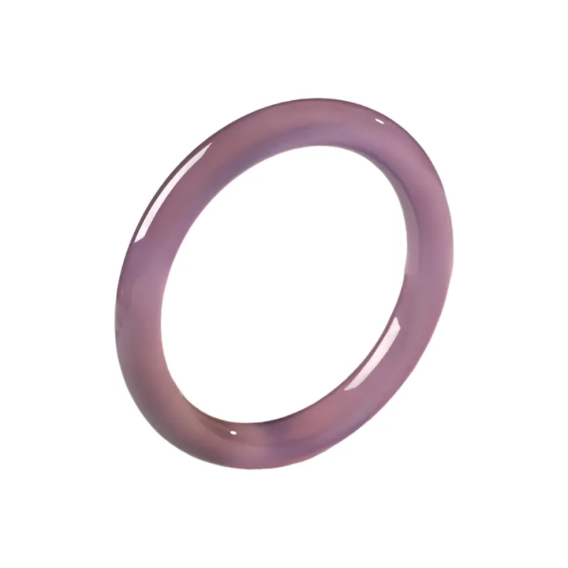 MY WORLD BEGINS AND ENDS WITH YOU Chalcedony Bangles Women's-5