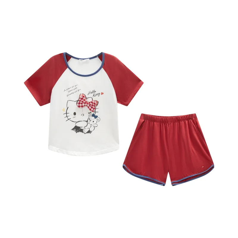 GUKOO x Hello Kitty Sanrio Series Pajama Set Women's-0