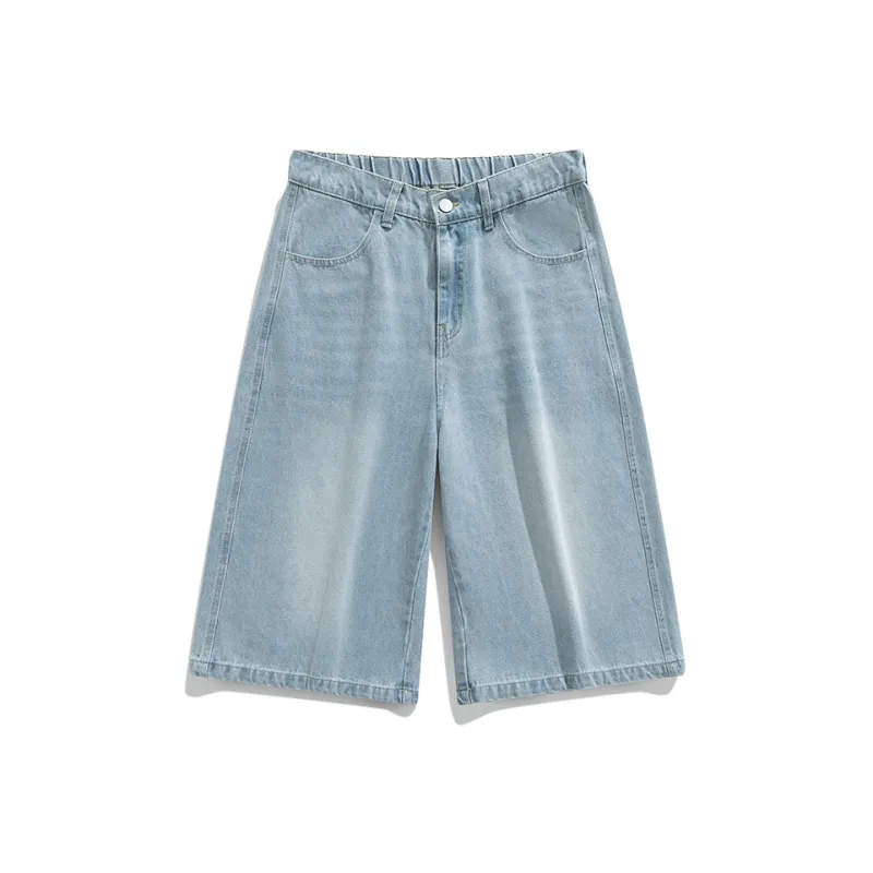 ALI THE FOX Denim Shorts Unisex-10