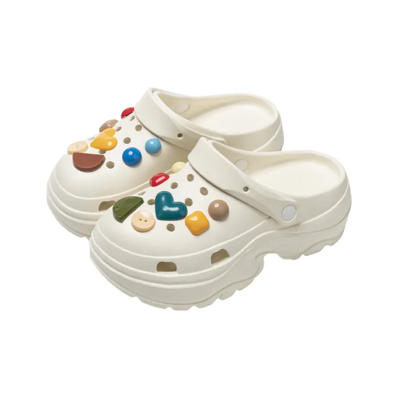 Love Of Wormwood Summer Slip Resistant Students' Eva Squashy And Bouncy Feeling Closed Toe Dormitory Home Slippers-24