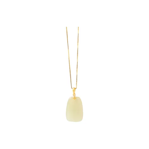 Honki Hetian Jade Pendants Green Jade Unisex