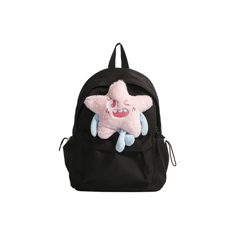 Yalu Nylon Backpack Regular Unisex Multicolor-9