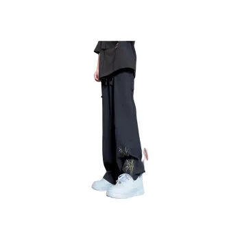 NOWSTIME Casual Pants Unisex Black