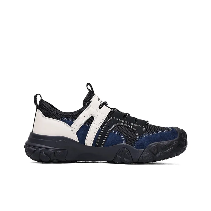 Jeep Low Top Hiking Shoes Men's Black Blue-1
