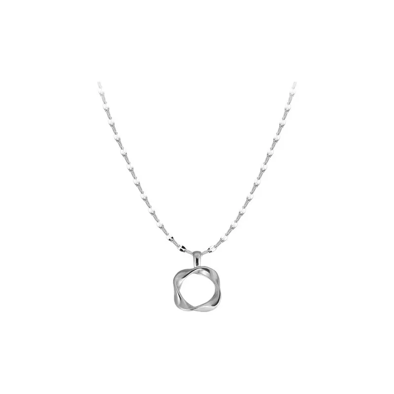 Regalrose 925 Sterling Silver Necklaces Women's Silver-0
