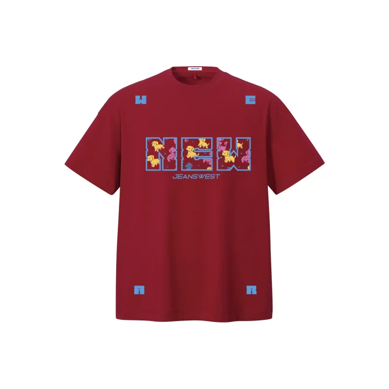 JEANSWEST T Shirts Unisex-18