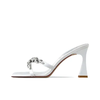 Lan Miao Slide Slippers Women's Silver Gray