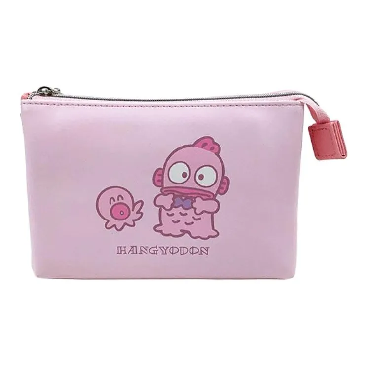 Sanrio Synthetic Leather Makeup Bag Women's Light Pink-0