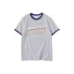 White Gray Navy Blue Edge