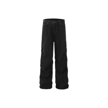 Ordifen Jeans Women's Black Gray Color
