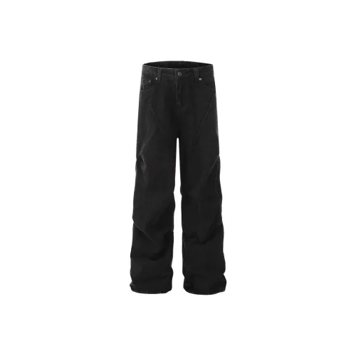 Ordifen Jeans Women's Black Gray Color