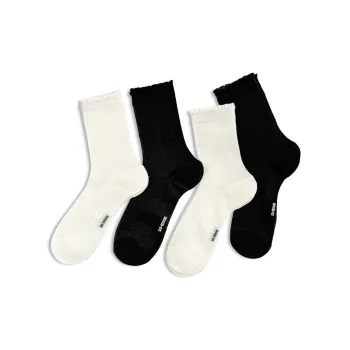 Gentle Welcome Mid Calf Socks Women's 4 Pack