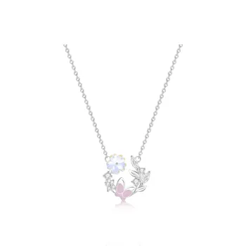Kim Ka Fook S925 Silver Necklaces Women's
