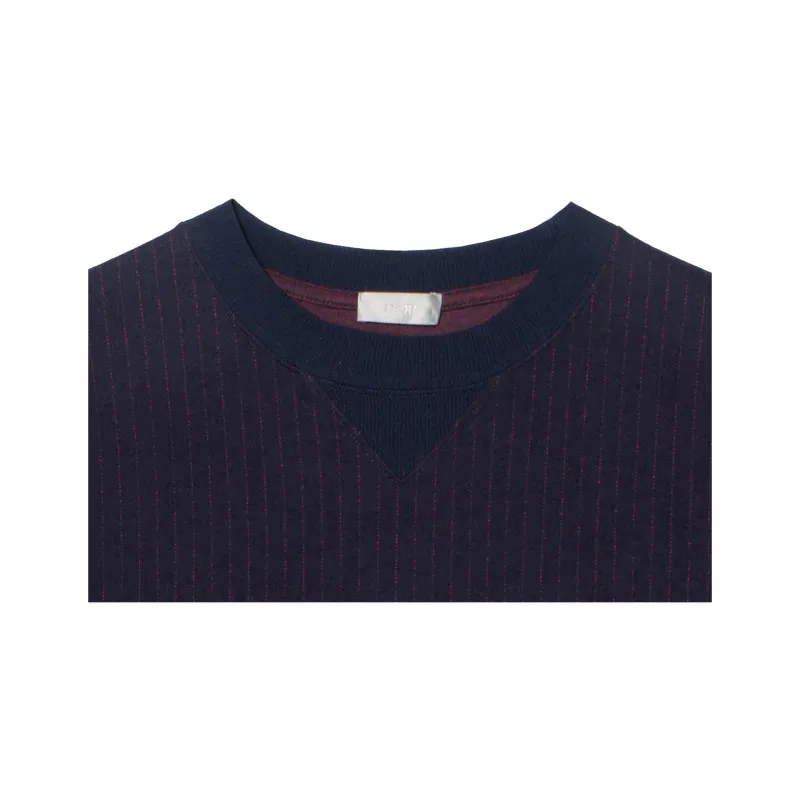DIOR Quarterly New Products T Shirts Men Navy-7