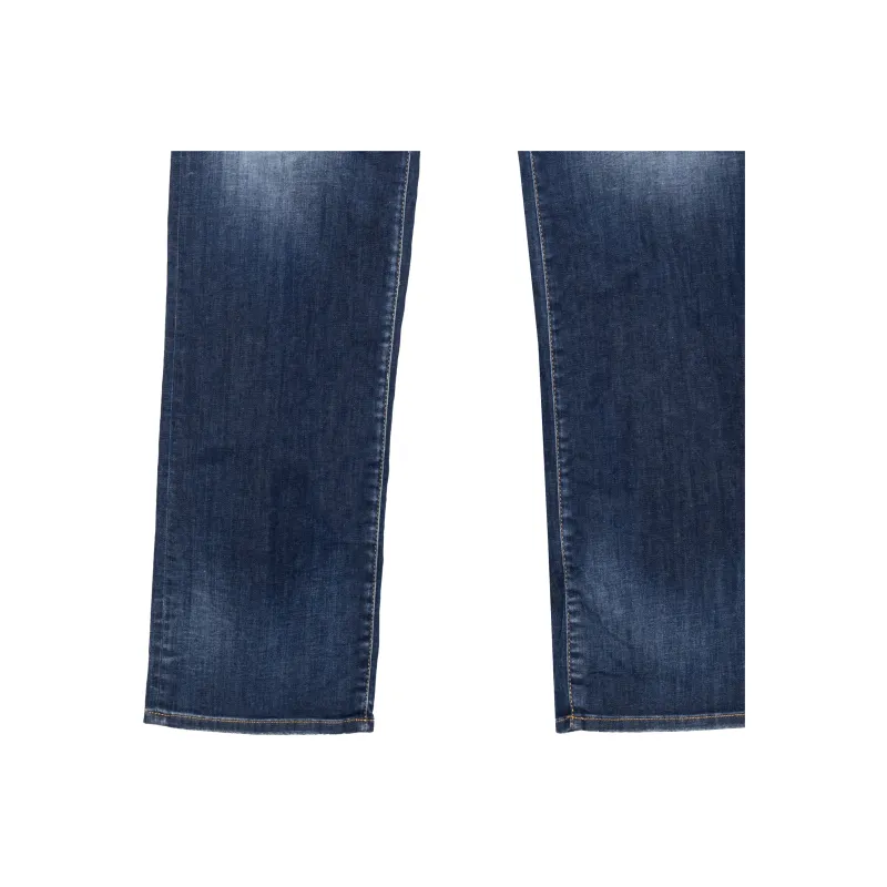 DSQUARED 2 Ripped Faded Straight leg Jeans-7