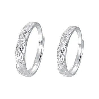 PISHUSHU 999 Fine Silver Rings Unisex