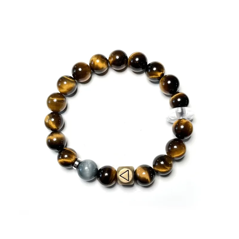 CUIJING Natural Tiger's Eye Stone Bracelets Unisex-4