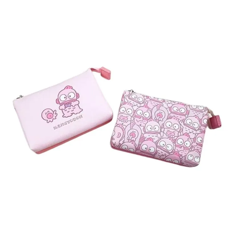 Sanrio Synthetic Leather Makeup Bag Women's Light Pink-3