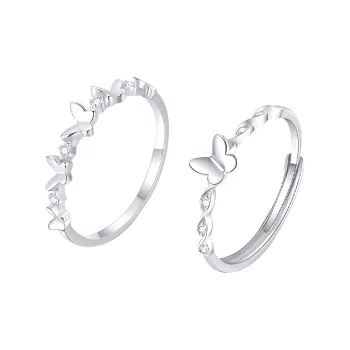SKSW 999 Fine Silver Rings Unisex