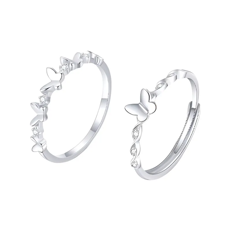 SKSW 999 Fine Silver Rings Unisex-0