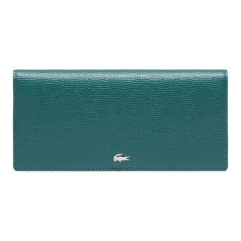 LACOSTE Cow Leather Wallet Men's Green