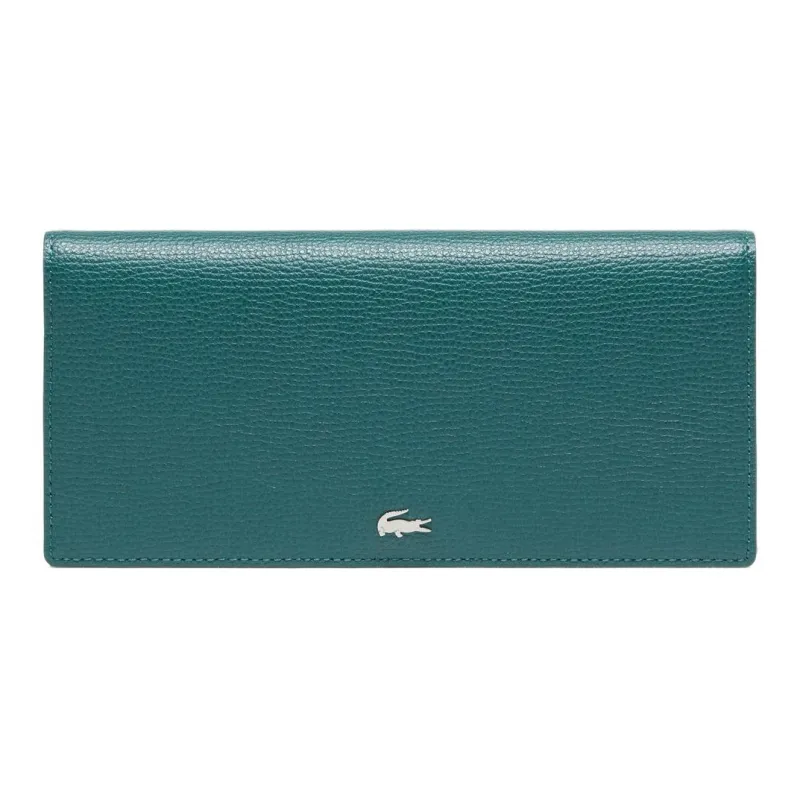 LACOSTE Cow Leather Wallet Men's Green-0