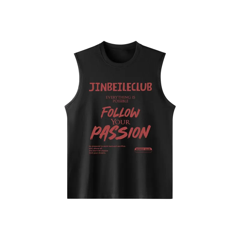 JINBEILE Tank Tops Unisex-0