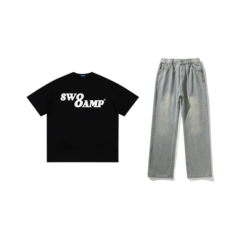 SWAMP AREA Casual Sportswear Unisex-2
