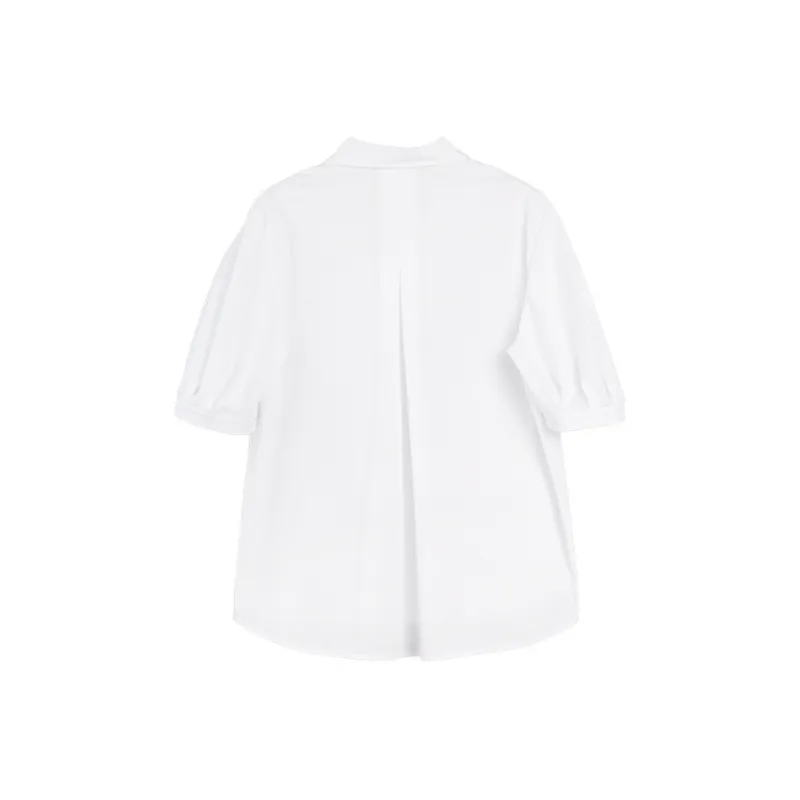 ELLE Shirts Women's White-1