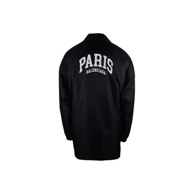 Balenciaga Jackets & Coats Men's Black-1