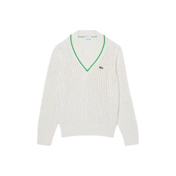 LACOSTE Logo patch Sweater
