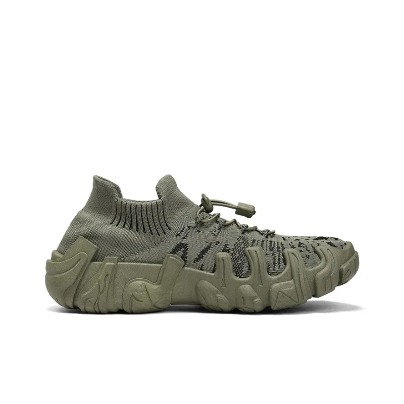 SUPEREDGE Breathable Lightweight Rebound Mid Top Casual Shoes Men's-6
