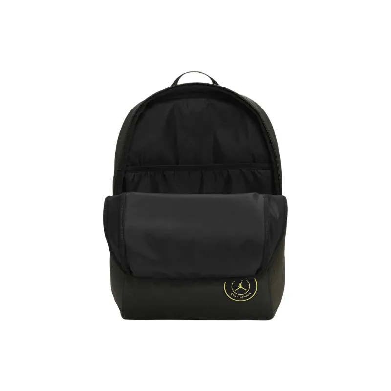 Jordan Paris Saint Germain Polyester Backpack Regular Unisex Black-3