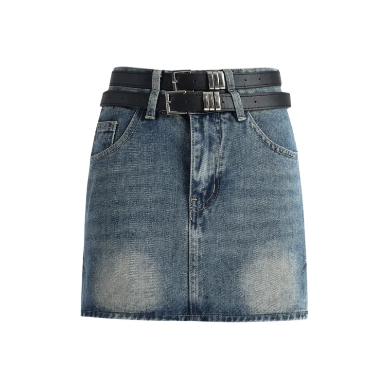 OROI Denim Short Skirts Women's-0
