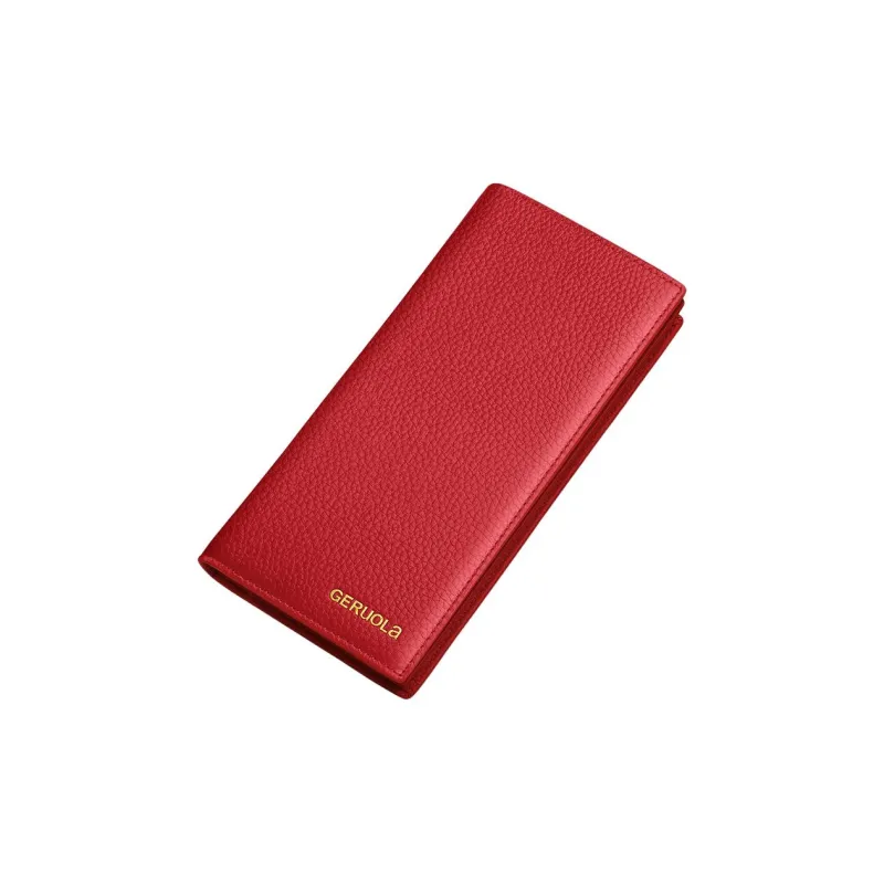 Gorora Top Grain Cow Leather Wallet Regular Women's Multicolor-1
